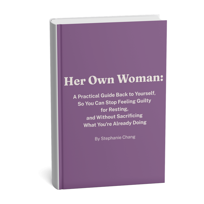 Her Own Woman — A Practical Guide Back to Yourself, book cover
